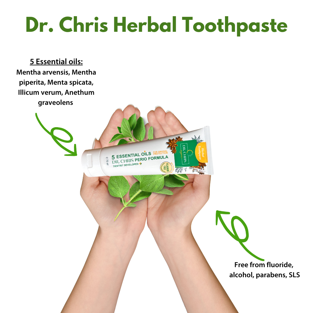 Herbal Toothpaste by Dr. Chris Organics - 75ml